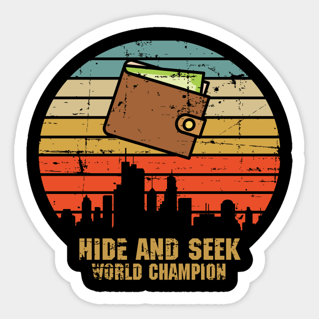 Hide and Seek World Champion Sticker by RW